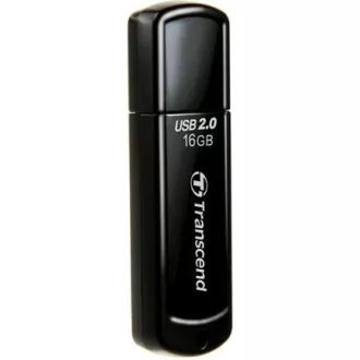 TRANSCEND Flash Disk 16GB JetFlash®350, USB 2.0 (R:13/W:4 MB/s) čierna
