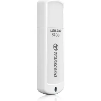 TRANSCEND Flash Disk 64GB JetFlash®370, USB 2.0 (R:16/W:6 MB/s) biela