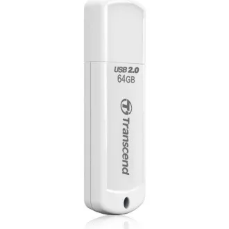 TRANSCEND Flash Disk 64GB JetFlash®370, USB 2.0 (R:16/W:6 MB/s) biela