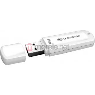 TRANSCEND Flash Disk 64GB JetFlash®370, USB 2.0 (R:16/W:6 MB/s) biela