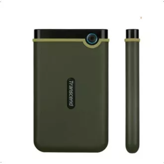 TRANSCEND externý HDD USB 3.0 StoreJet 25M3G, Slim, 2TB, Black (SATA, Rubber Case, Anti-Shock)