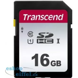 TRANSCEND SDHC karta 16GB 300S, UHS-I U1 (R:95/W:45 MB/s)