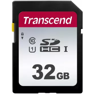 TRANSCEND SDHC karta 32GB 300S, UHS-I U1 (R:95/W:45 MB/s)