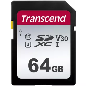 TRANSCEND SDXC 64GB 300S karta, UHS-I U3 V30 (R:95/W:45 MB/s) TRANSCEND SDXC 64GB 300S karta, UHS-I U3 V30 (R:95/W:45 MB/s)