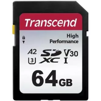 TRANSCEND SDXC 64GB 300S karta, UHS-I U3 V30 (R:95/W:45 MB/s) TRANSCEND SDXC 64GB 300S karta, UHS-I U3 V30 (R:95/W:45 MB/s)