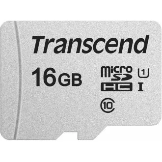 TRANSCEND MicroSDHC karta 16GB 300S, UHS-I U1, bez adaptéra