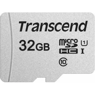 TRANSCEND MicroSDHC karta 32GB 300S, UHS-I U1, bez adaptéra