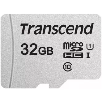 TRANSCEND MicroSDHC karta 32GB 300S, UHS-I U1, bez adaptéra
