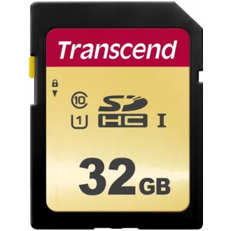 TRANSCEND SDHC karta 32GB 500S, UHS-I U1 (R:95/W:60 MB/s) TRANSCEND SDHC karta 32GB 500S, UHS-I U1 (R:95/W:60 MB/s)