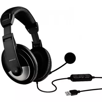 SPEED LINK slúchadlá SL-870020-BK THEBE Stereo Headset, čierna SPEED LINK slúchadlá SL-870020-BK THEBE Stereo Headset, čierna