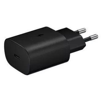 Samsung cestovná nabíjačka EP-TA800EBE, PD, Fast charging, USB-C, 25 W, čierna, (bulk) Samsung cestovná nabíjačka EP-TA800EBE, PD, Fast charging, USB-C, 25 W, čierna, (bulk)
