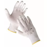 LARK rukavice nylonové PU prsty - 7