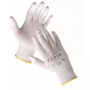 LARK rukavice nylonové PU prsty - 9