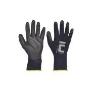 BUNTING BLACK rukavice nylon. PU dlaň 7