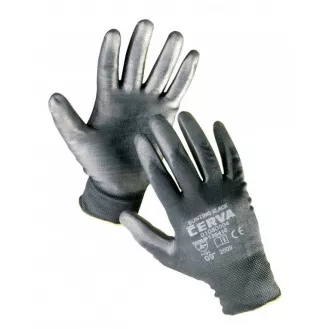 BUNTING BLACK rukavice nylon. PU dlaň - 10