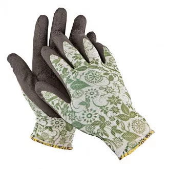 PINTAIL rukavice s náno hnedá/zelená 7