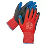 VANELLUS FH rukavice máč. v latex červená 8