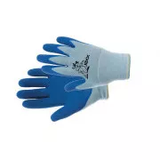 CHUNKY rukavice nylon. latex. dl modrá 4