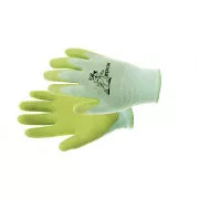 FUDGE rukavice nylon. latex. dl zelená 5