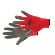 ROCKING RED rukavice nylon. la červená 8