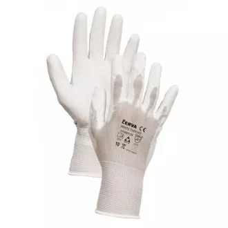 WHITETHROAT FH rukavice nylonové-18 biela 10