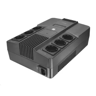 TRUST Záložný zdroj Maxxon 800VA UPS with 6 štandard wall power outlets