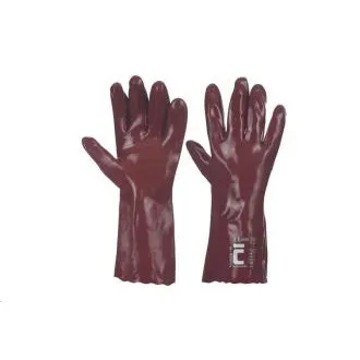 FULIGULA rukavice 35cm máčané v PVC 10 FULIGULA rukavice 35cm máčané v PVC 10