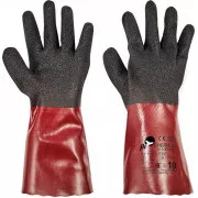 CHERRUG FH rukavice PV čierna/červená 8