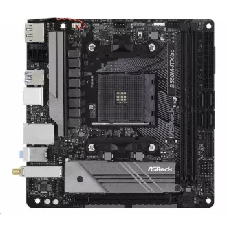 ASRock MB Sc AM4 B550-ITX/AC, AMD B550, 2xDDR4, HDMI, DP