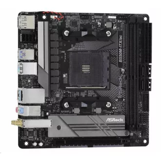 ASRock MB Sc AM4 B550-ITX/AC, AMD B550, 2xDDR4, HDMI, DP