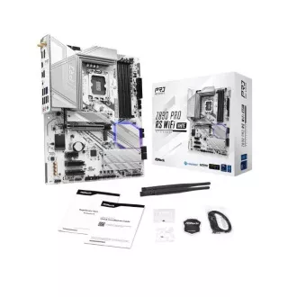 ASRock MB Sc LGA1851 Z890 PRE RS WIFI WHITE, Intel Z890, 4xDDR5, 1xHDMI, WI-FI