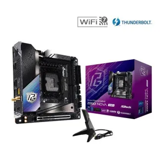 ASRock MB Sc LGA1851 Z890 NOVA WIFI, Intel Z890, 2x DDR5, 1x HDMI, 2x Thunderbolt, WI-FI, mITX ASRock MB Sc LGA1851 Z890 NOVA WIFI, Intel Z890, 2x DDR5, 1x HDMI, 2x Thunderbolt, WI-FI, mITX