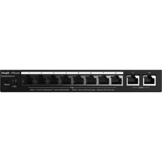 Reyee RG-ES210GC-LP Smart mananged PoE switch, 8x PoE