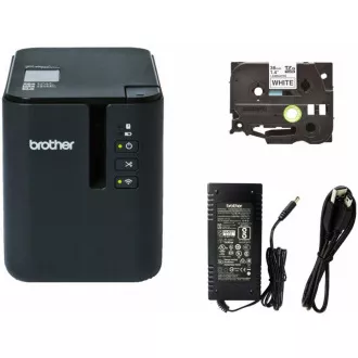 BROTHER tlačiareň štítkov PT-P950NW - 36mm, pásky TZe, WIFI, Profesionálne PC Tlačiareň Štítkov