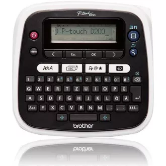 BROTHER tlačiareň štítkov PT-D800W - 36mm, pásky TZe, tlačiareň s veľkým farebným displejom, WIFI, Klávesnica BROTHER tlačiareň štítkov PT-D800W - 36mm, pásky TZe, tlačiareň s veľkým farebným displejom, WIFI, Klávesnica