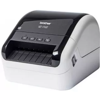 BROTHER tlačiareň štítkov QL-1100 - 101, 6mm, termotlač, USB, Profesionálna Tlačiareň Štítkov - Vstavaná rezačka