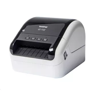 BROTHER tlačiareň štítkov QL-1100 - 101, 6mm, termotlač, USB, Profesionálna Tlačiareň Štítkov - Vstavaná rezačka