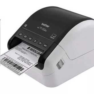 BROTHER tlačiareň štítkov QL-1110 - 101, 6mm, termotlač, USB, WIFI, BT, LAN, Profesionálna Tlačiareň Štítkov