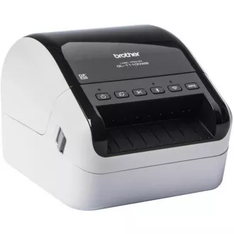 BROTHER tlačiareň štítkov QL-1110 - 101, 6mm, termotlač, USB, WIFI, BT, LAN, Profesionálna Tlačiareň Štítkov