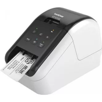BROTHER tlačiareň štítkov QL-810W - 62mm, termotlač, USB WIFI Profi Tlačiareň Štítkov /po dokúpení DK-22251 tlač na červeno /