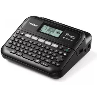 BROTHER tlačiareň štítkov PT-D460BTVP, 18mm pásky, USB, kufrík, veľký grafický displej