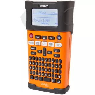 BROTHER tlačiareň štítkov PT-E300VP - 18mm, pásky TZe, mobilné, s kufrom, Tlačiareň Štítkov pre priemysel a elektrik - popisovač