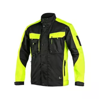 Blúza CXS SIRIUS BRIGHTON, čierno-žltá, vel.48 Blúza CXS SIRIUS BRIGHTON, čierno-žltá, vel.48
