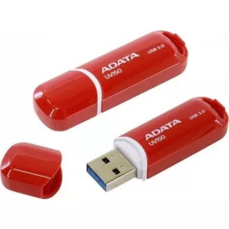 ADATA Flash 64GB UV150, USB 3.1 Dash Drive (R:90/W:20 MB/s) červená ADATA Flash 64GB UV150, USB 3.1 Dash Drive (R:90/W:20 MB/s) červená