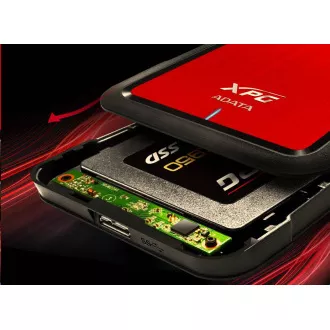 ADATA Externý BOX EX500 2, 5" USB 3.0 (7 mm/ 9.5mm HDD/SSD) ADATA Externý BOX EX500 2, 5" USB 3.0 (7 mm/ 9.5mm HDD/SSD)
