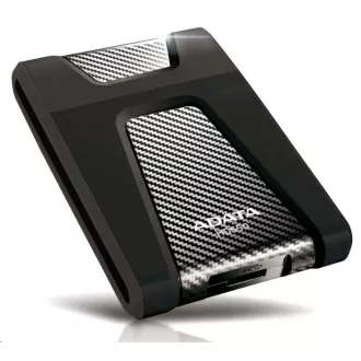 ADATA Externý HDD 4TB 2,5" USB 3.1 DashDrive Durable HD650, čierny (gumový, nárazu odolný)
