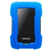 ADATA Externý HDD 2TB 2,5" USB 3.1 HD330, BLUE COLOR BOX, modrý (gumový, nárazu odolný)