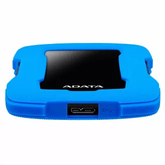 ADATA Externý HDD 2TB 2,5" USB 3.1 HD330, BLUE COLOR BOX, modrý (gumový, nárazu odolný)