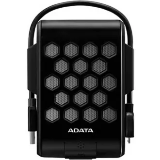 ADATA Externý HDD 2TB 2, 5" USB 3.2, DashDrive™ Durable HD720, G-sensor, čierny, (gumový, vode/nárazu odolný)