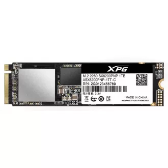 ADATA SSD 1TB XPG SX8200 Pre PCIe Gen3x4 M.2 2280 (R:3500/W:3000 MB/s)